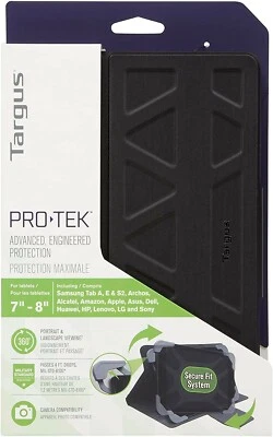 Targus Pro-Tek Case 7-8-Inch Rotating Universal Tablet Black (THZ664GL) - Image 1 of 4
