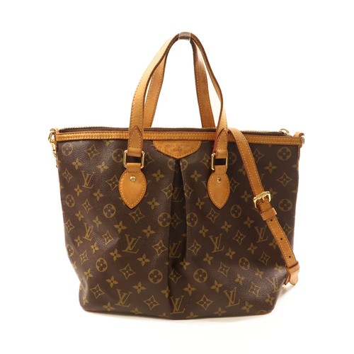LOUIS VUITTON（LV） Borsa a tracolla Louis Vuitton LV GHW Palermo PM 2 vie M40145 monogramma marrone