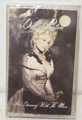 Vintage Dolly Parton - Slow Dancing With the Moon Cassette - 1993 - Columbia NEW - Image 1 of 3