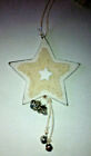 Shabby & Chic Wall Ornaments Wall Hanging Star shaped Wooden white rustic