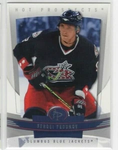 Sergei Fedorov 06-07 Fleer Hot Prospects Base Common #30 Columbus Blue Jackets - Imagen 1 de 1