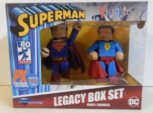 Diamond Select SDCC PX Exclusive Superman Legacy Box Set Vinimates MIB!!! 80th - Picture 1 of 7