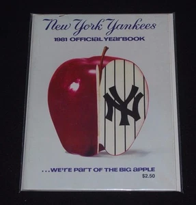 Annuario ufficiale baseball 1981 NY Yankees - EM/NM - Foto 1 di 1