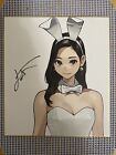 Bunny Girl Signed Shikishi By Artist Yomu Yom Autograph Miru Tights Douki-Chan