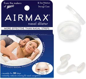 AIRMAX Nasal Dilator for Better Sleep - Natural, Comfortable, anti Snoring Devic - Picture 1 of 12