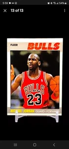 1987-88 Michael Jordan HOF Fleer #59 (2nd Year) Mint + L👀k Read! Chicago Bulls - Picture 1 of 6