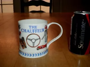 THE CHAUFFEUR, Fine Bone China Coffee Cup / Mug, VINTAGE - Picture 1 of 12