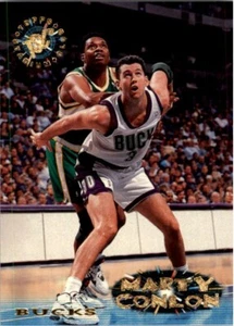 1995-96 Stadium Club Milwaukee Bucks Basketball Card # 136 Marty Conlon MINT - Picture 1 of 2