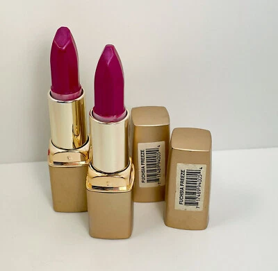 (2) MILANI COLOR PERFECT LIPSTICK #05 FUCHSIA FREEZE  DISCONTINUED RARE **FLAWED - Image 1 of 4