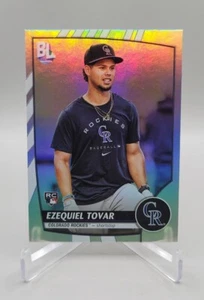 2023 Topps Big League #204 Ezequiel Tovar Rainbow Foil RC Colorado Rockies - Picture 1 of 2