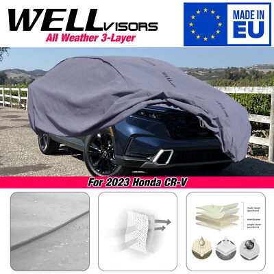 WELLvisors UV Proof Water Resitant Car Cover 3-6899407SV For 23-25 Honda CR-V - Image 1 of 4
