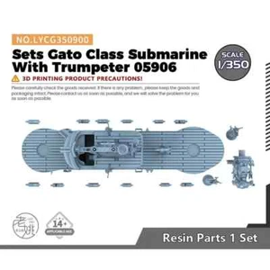 LYCG350900 1/350 Model Upgrades Sets Gato Class Submarine With Trumpeter 05906 - Picture 1 of 4