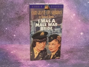 I Was a Male War Bride (VHS, 1949/1994) Cary Grant Ann Sheridan FREE SHIPPING - Picture 1 of 6