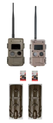Cuddeback Cuddelink 2 L Series LR IR & Black Flash Cameras PowerBank SD Cards - Image 1 of 4