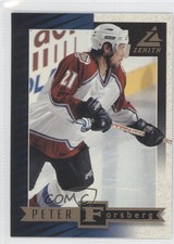 1997-98 Pinnacle Zenith Peter Forsberg #2 HOF