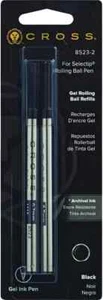 Kreuz Tintenroller Gel Tinte Mine für Selectip Stifte, Medium, 8523-2 - schwarz (Packung - Bild 1 von 4