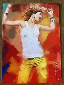 Taylor Swift #6 Art Card Limited Numbered xx/50 Edward Vela Signed 2021 - Bild 1 von 2