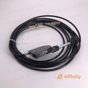 Cable de acelerador derecho negro de 1 pieza para excavadora Komatsu Hitachi Kobelco 1M - Imagen 1 de 5