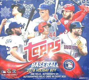 Topps Baseball Holiday Box 2018 - Foto 1 di 2