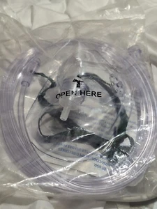 HCS4600B Sauerstoff-Gesichtsmaske mittlerer Konzentration für Erwachsene mit Schlauch - Bild 1 von 3