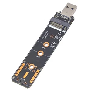 USB Adapter M.2 NVMe to USB 3.1 SSD Adapter 10Gbps USB3.1 Gen 2 RTL9210 Chips - Afbeelding 1 van 5
