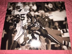 PIERRE GARCON INDIANAPOLIS COLTS SIGNED 8X10 PHOTO ALG HOLO COA - Picture 1 of 2