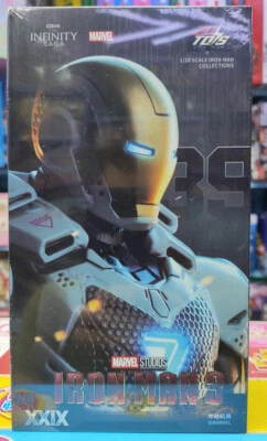 ZD Toys Iron Man Mark39 NIGHTCLUB MK39 XXIX 1/10 Scale Marvel Iron Man 3 NEW BOX - Image 1 of 3