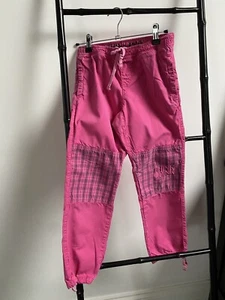 THINK PINK Rare vintage girls dark pink Calanque trousers age 8 - Picture 1 of 5