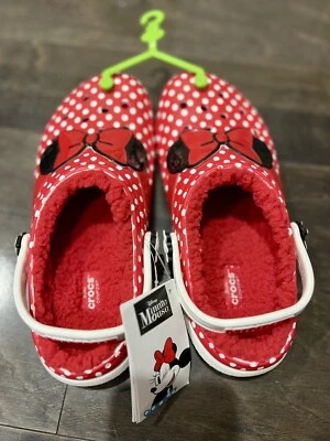 Zueco Crocs™ Disney Minnie Mouse Niñas Blanco y Rojo Talla J5 Foto 1 de 4
