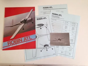 PUB BROSCHÜRE KATALOG FLUGZEUG ROBIN ATL ZWEISITZER WIRTSCHAFT C22 - Bild 1 von 2