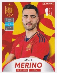 Figurine Panini 2024 Germania e i migliori Europei n. 276 Mikel Merino - Foto 1 di 2