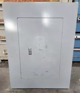 😎 SQUARE D 125 AMP MAIN LUG PANELBOARD 480Y/277 VAC 3 PHASE 12 CIRCUIT TYPE 1 - Picture 1 of 9