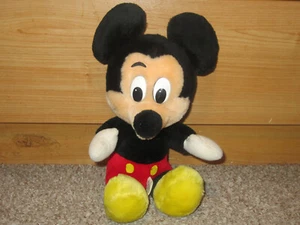 Mickey Mouse Años 80 De Colección Oficial Disneyland Walt Disney World Suave 27cm - Imagen 1 de 9