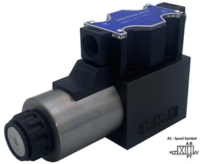 Hydraulic Solenoid Valve D05 31GPM 4560psi 110VAC 2-Position (Compactors Balers) - Picture 1 of 18