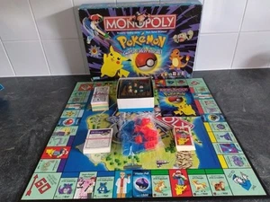 Vintage Pokemon Monopoly Collectors Edition 1999 Hasbro Waddingtons Complete - Picture 1 of 6