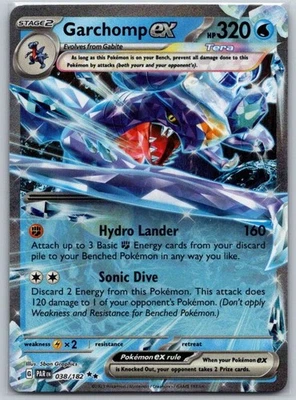 Garchomp ex - 038/182 SV04: Paradox Rift NM - Image 1 of 2