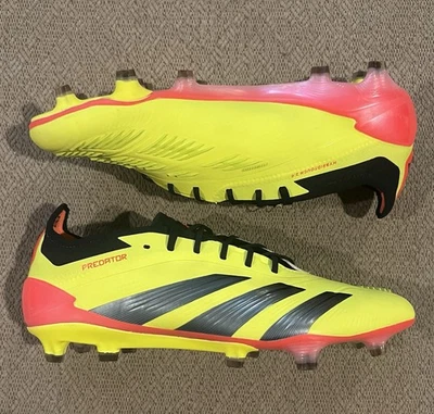 Botines de fútbol Adidas Predator Elite FG amarillo solar para hombre talla 8 IF5441 Foto 1 de 4