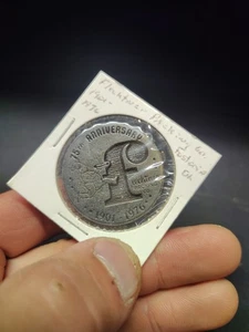 Vintage Fletcher Packing Co. Fostoria Oh. Münze zum 75-jährigen Jubiläum 1901-1976 - Bild 1 von 12