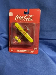 Coca Cola Die Cast 1932 Spearman Bi-Plane réplica - Imagen 1 de 2