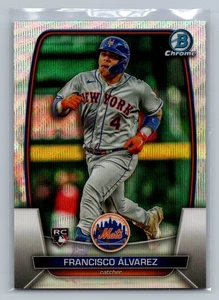 Bowman 2023 cromo #35 refractor de onda Francisco Álvarez #/100 - Imagen 1 de 2