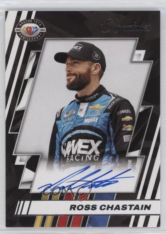 2023 National Treasures NASCAR 75th Anniversary Signatures Ross Chastain Auto - Image 1 of 2