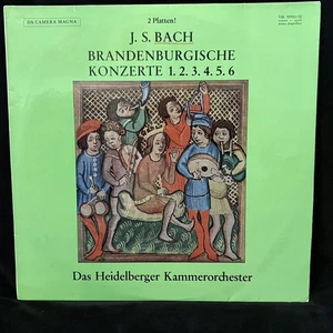 BACH Brandenburg Concertos - KUSSMAUL, Heidelberg - DA CAMERA MAGNA ST 2LP - Picture 1 of 6