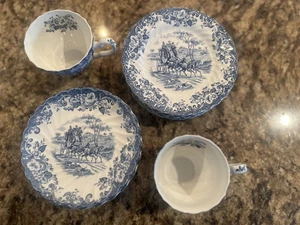 "Coaching Scenes" Johnson Bros Ironstone Hunting Company - China 17 Pcs! (RARE!) - Picture 1 of 23