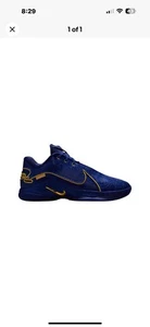 Nike x Monopoly Lebron XXII Deep Royal Blue and Metallic Gold Größe 8 Herren 9,5 gewonnen - Bild 1 von 5