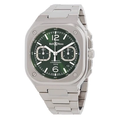 Reloj para hombre Bell and Ross Urban cronógrafo automático esfera verde BR05C-GN-ST/SST Foto 1 de 3