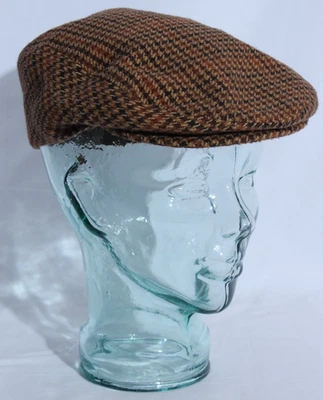 Bailey Of Hollywood Mezcla de Lana Pata de Gallo Newsboy Top Plano Gorra Sombrero Italia Mediano Foto 1 de 4