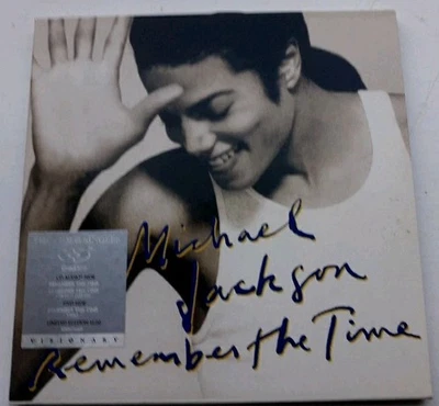 MICHAEL JACKSON DUAL DISC "REMEMBER THE TIME" VISIONARY CD/DVD DISC NM/EX - Image 1 of 3