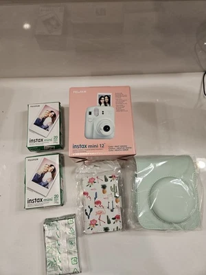 Fujifilm INSTAX MINI 12 Instant Film Camera - With Film, Case, Album All New - Image 1 of 4