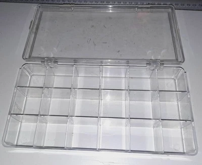 Sortimentskasten Sortierkiste Perlenbox Trennfächer Sortierbox - Bild 1 von 2