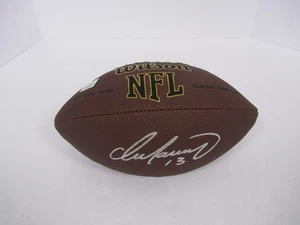 Dan Marino AUTOGRAPH Football w/ *Player Holo Sticker* SIGNED Miami Dolphins - Picture 1 of 3